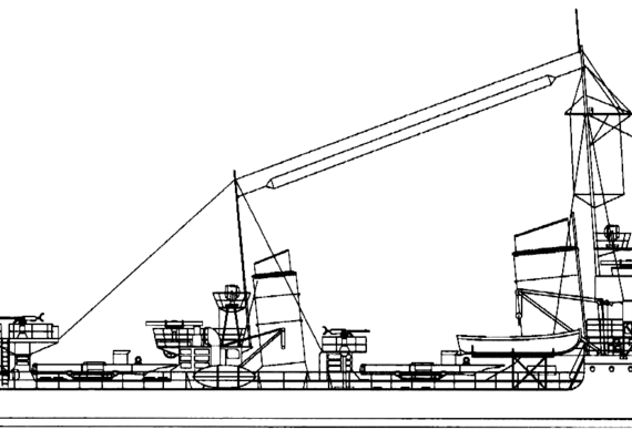 Корабль DKM Falke 1939 [Torpedo Boat] - чертежи, габариты, рисунки
